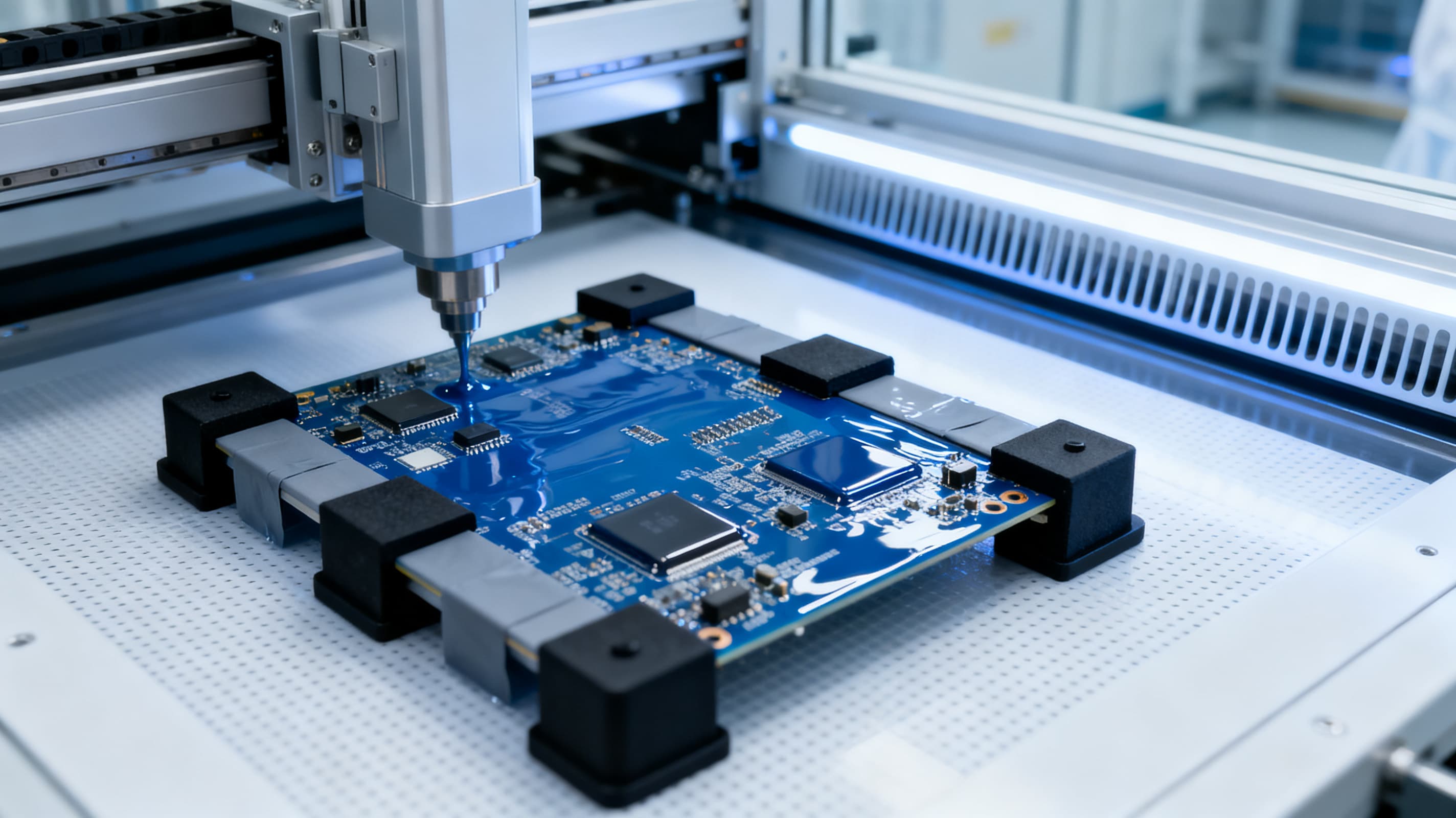 Aerospace & Defense Conformal coating & masking — PCB assembly at NovaPCBA EMS factory