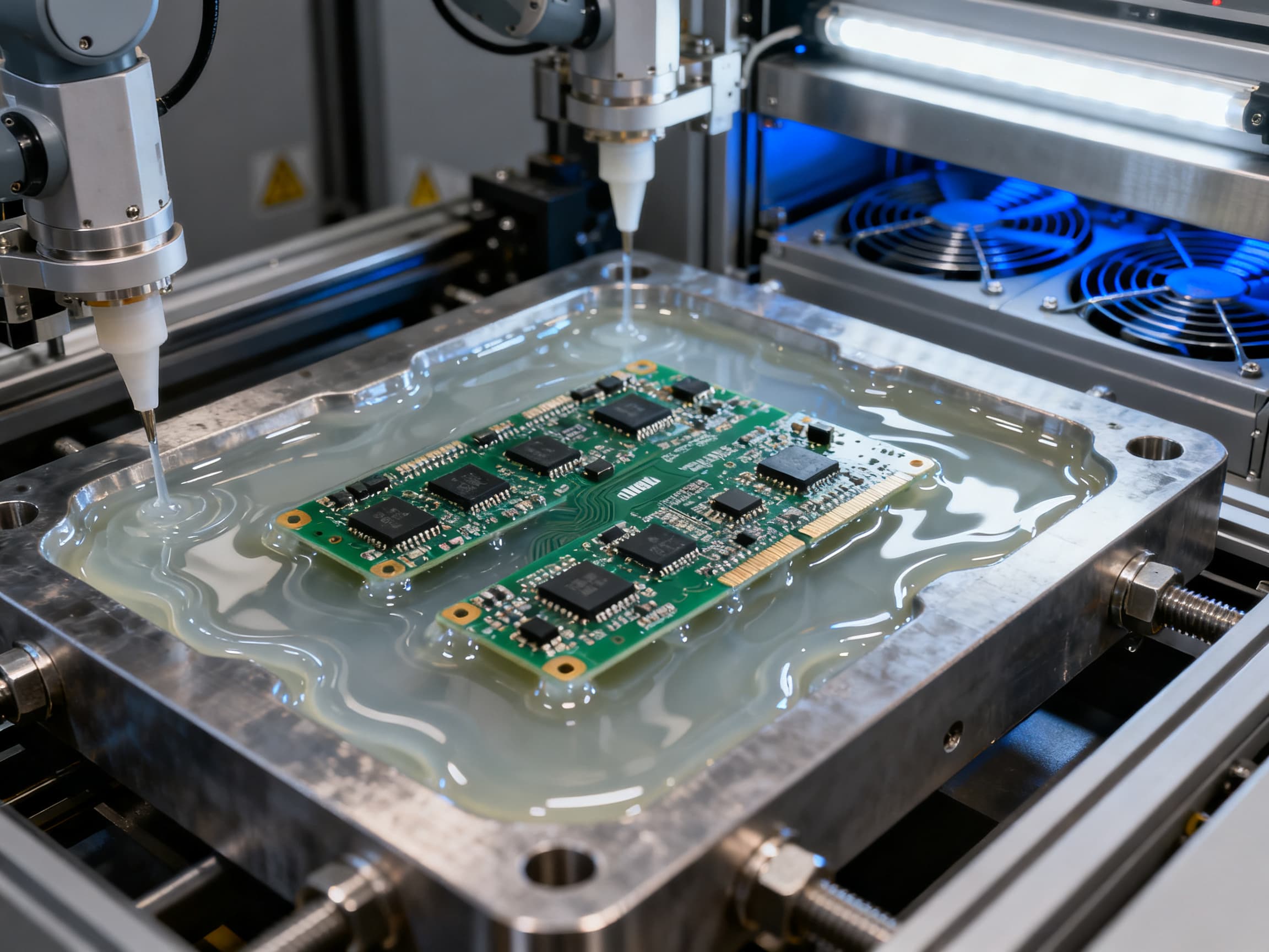 Automotive ECU Potting & encapsulation — PCB assembly at NovaPCBA EMS factory