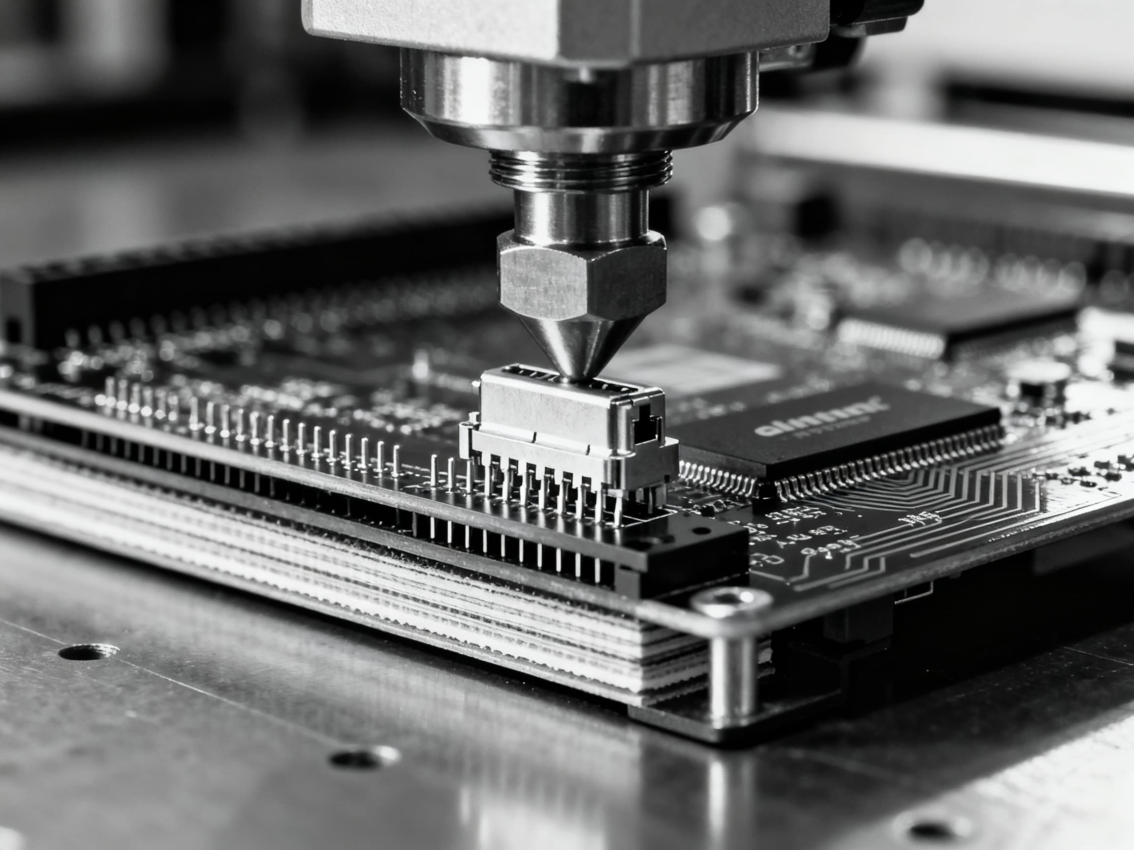 Automotive ECU Press-fit connector & backplane assembly — PCB assembly at NovaPCBA EMS factory