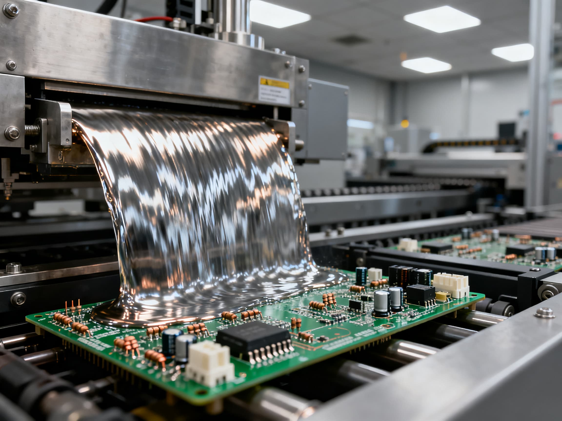 Automotive ECU Through-hole wave soldering — PCB assembly at NovaPCBA EMS factory