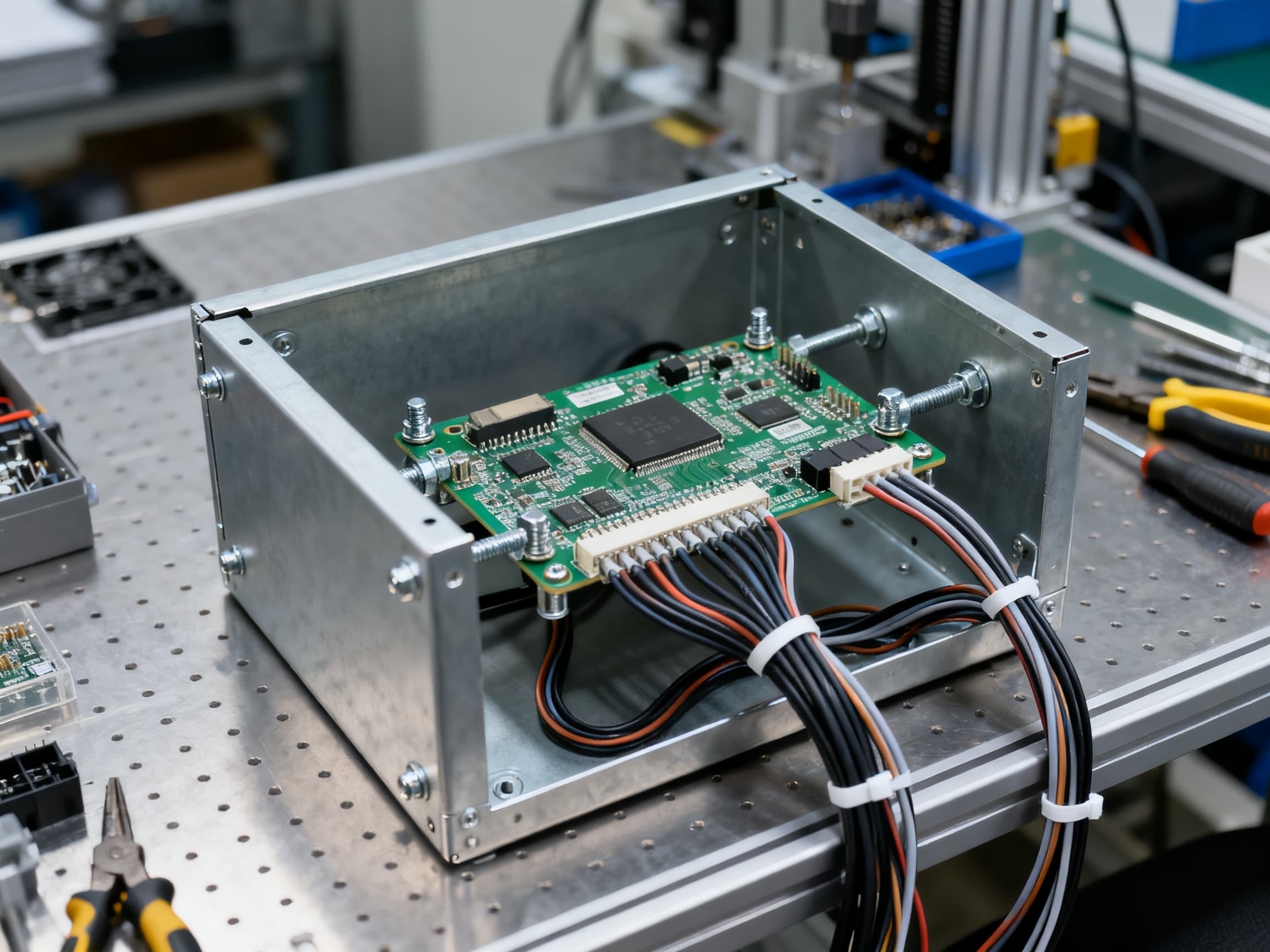 Industrial IoT Box-build mechanical integration — PCB assembly at NovaPCBA EMS factory