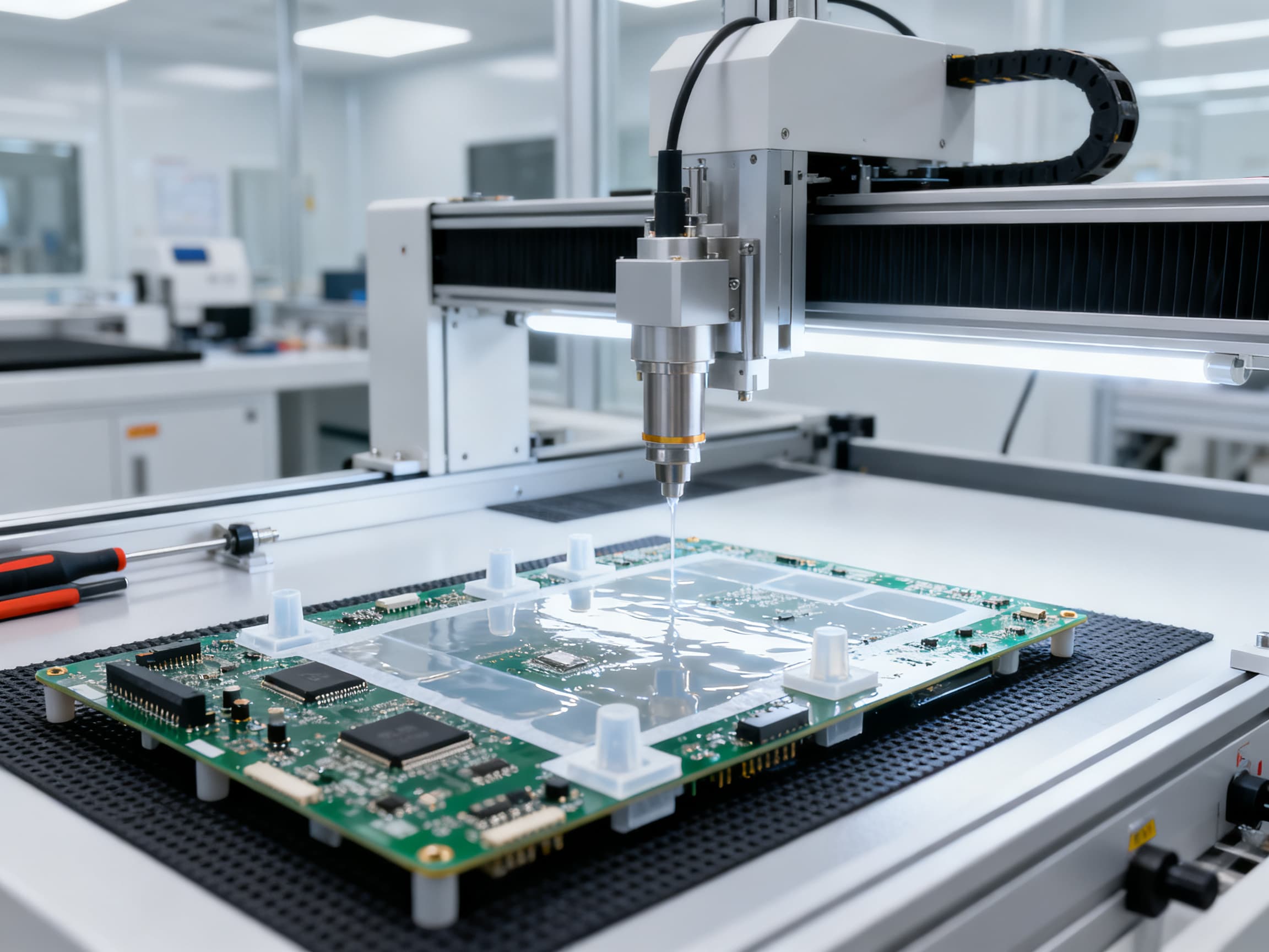 Industrial IoT Conformal coating & masking — PCB assembly at NovaPCBA EMS factory