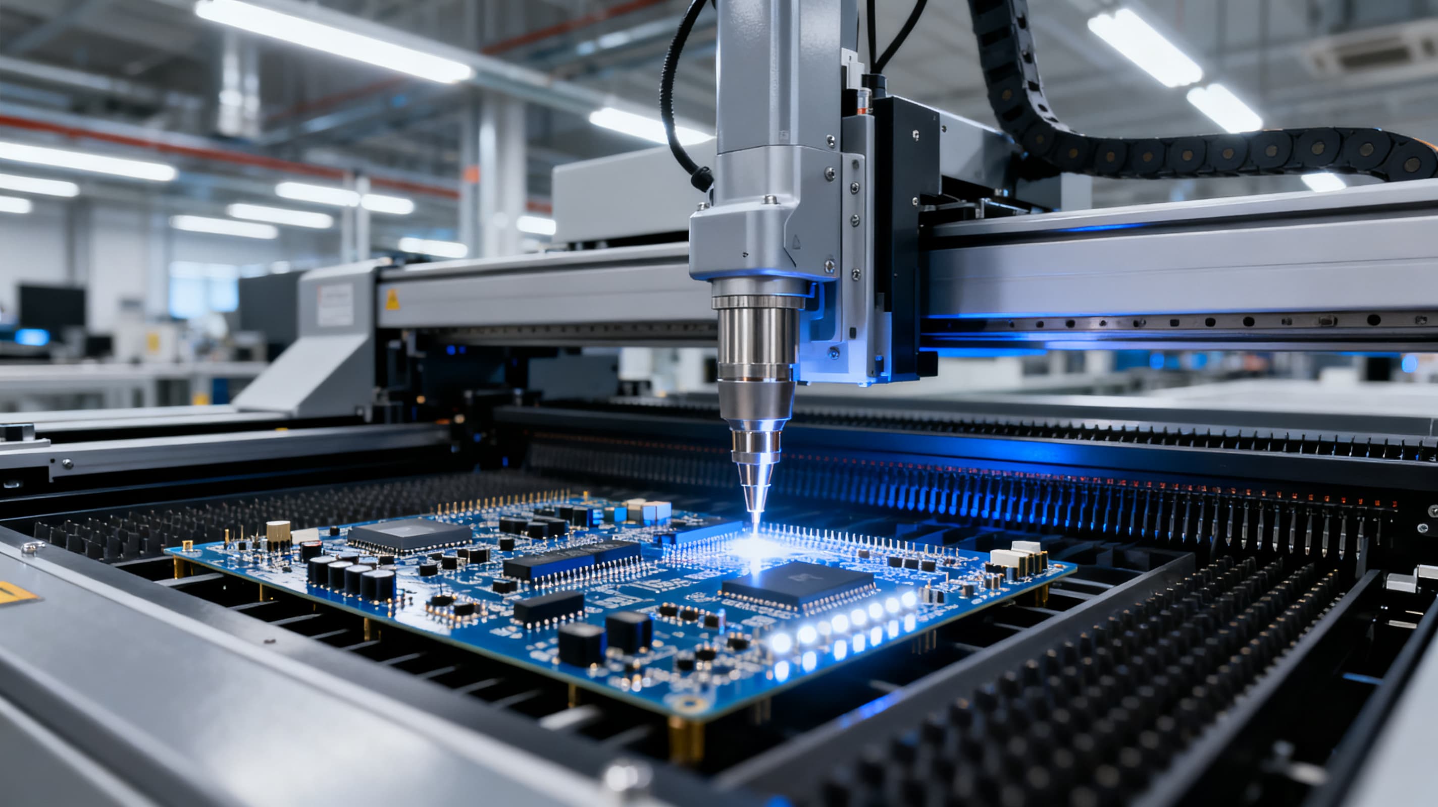 LED Lighting Selective soldering for mixed technology — PCB assembly at NovaPCBA EMS factory