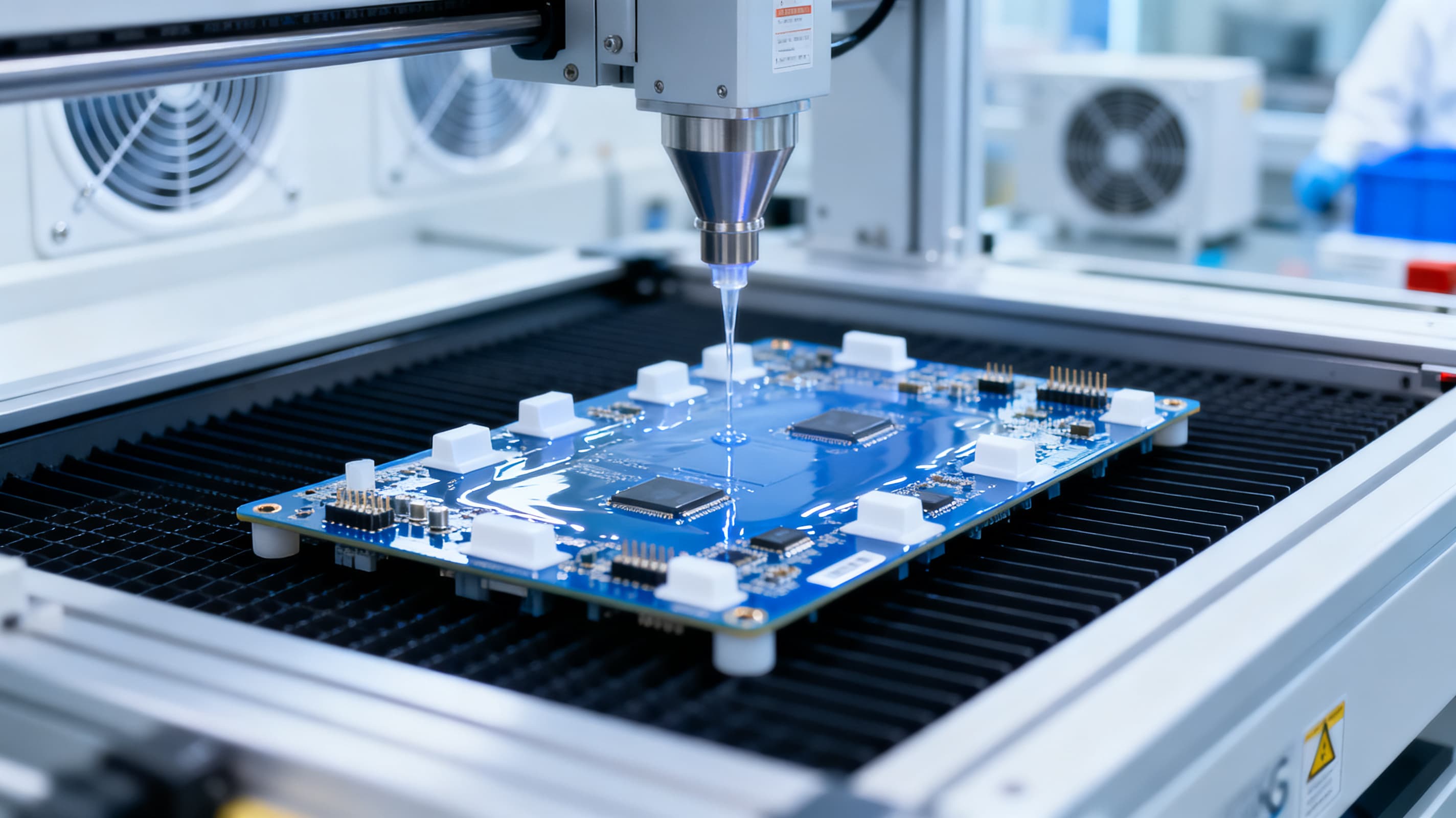Telecom & 5G Infrastructure Conformal coating & masking — PCB assembly at NovaPCBA EMS factory